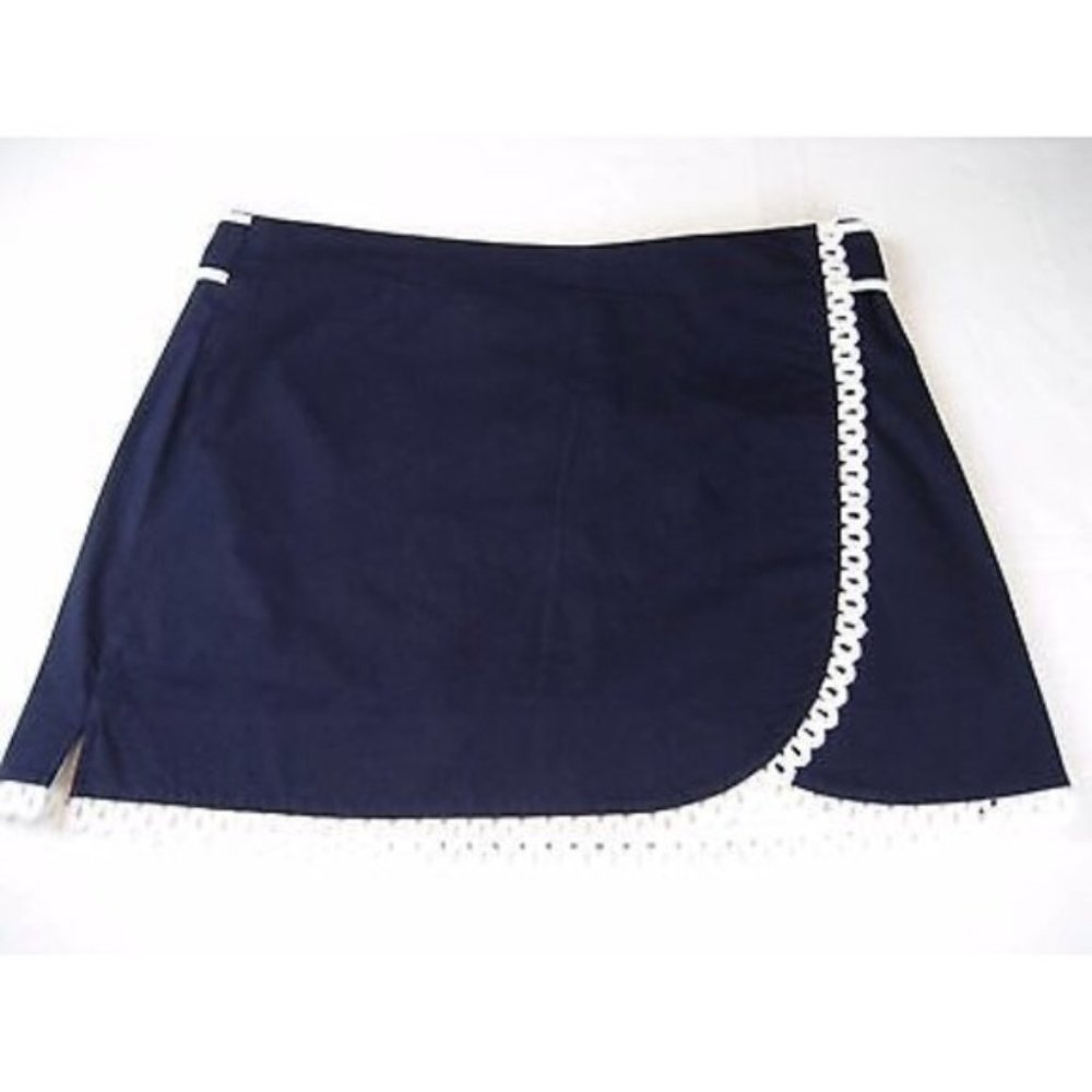 Lilly Pulitzer Izzy Navy Sailor Envelope Skort